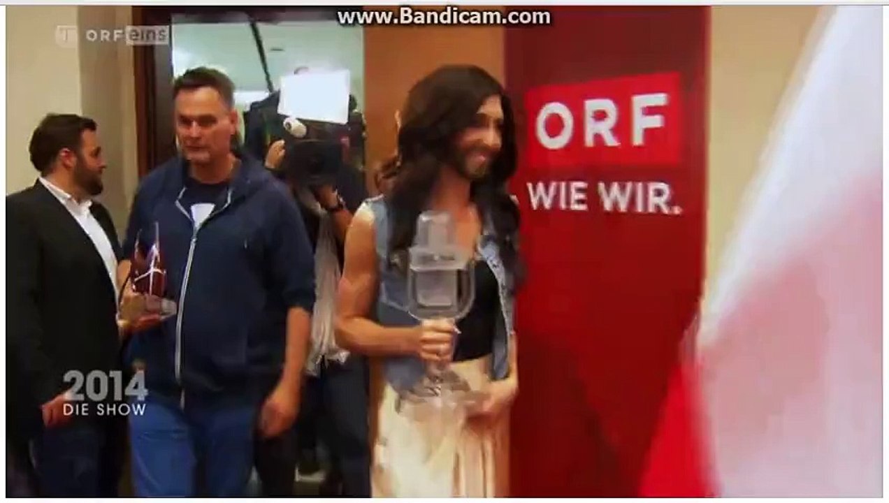 Conchita sprachlos ESC 2014
