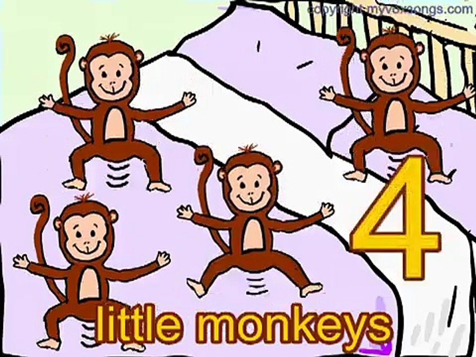 5 little monkeys