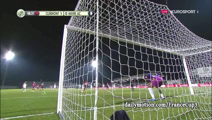 Clermont 2-1 Le Havre - All Goals - 25-01-2016 HD