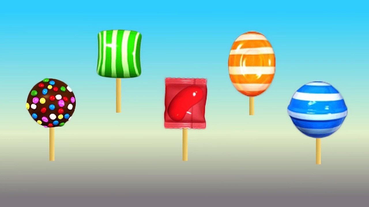 Candy Daddy Finger Family Nursery Rhyme