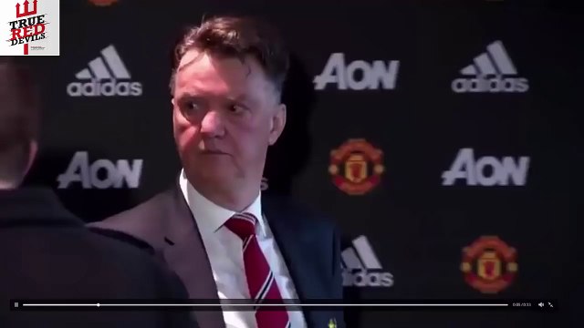 Louis Van Gaal Slaps a Journalist 2016 HD