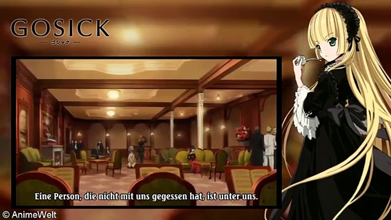 Gosick HD Folge 2 \'Die Seelen der Toten bergen ihr Schiffswrack\' German/Deutsch Sub