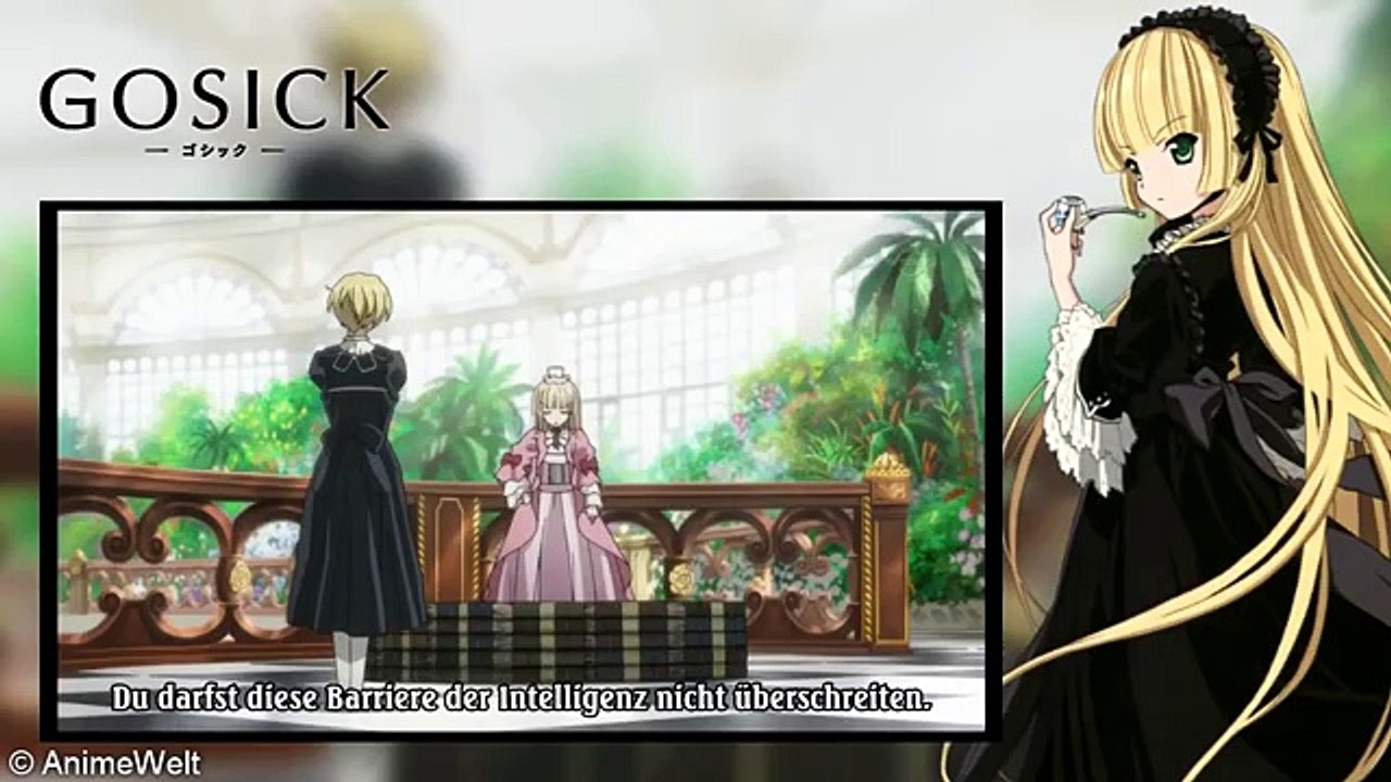 Gosick HD Folge 19 \'Das rosige Leben liegt unterm Neuschnee\' German/Deutsch Sub