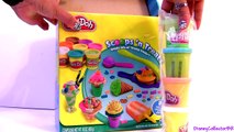 Play doh Scoops n Treats DIY Ice Cream Cones, Popsicles, Sundaes, Waffles Play Dough Dess