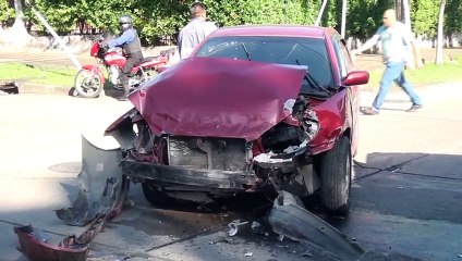 Accidente de tránsito en San Pedro Sula