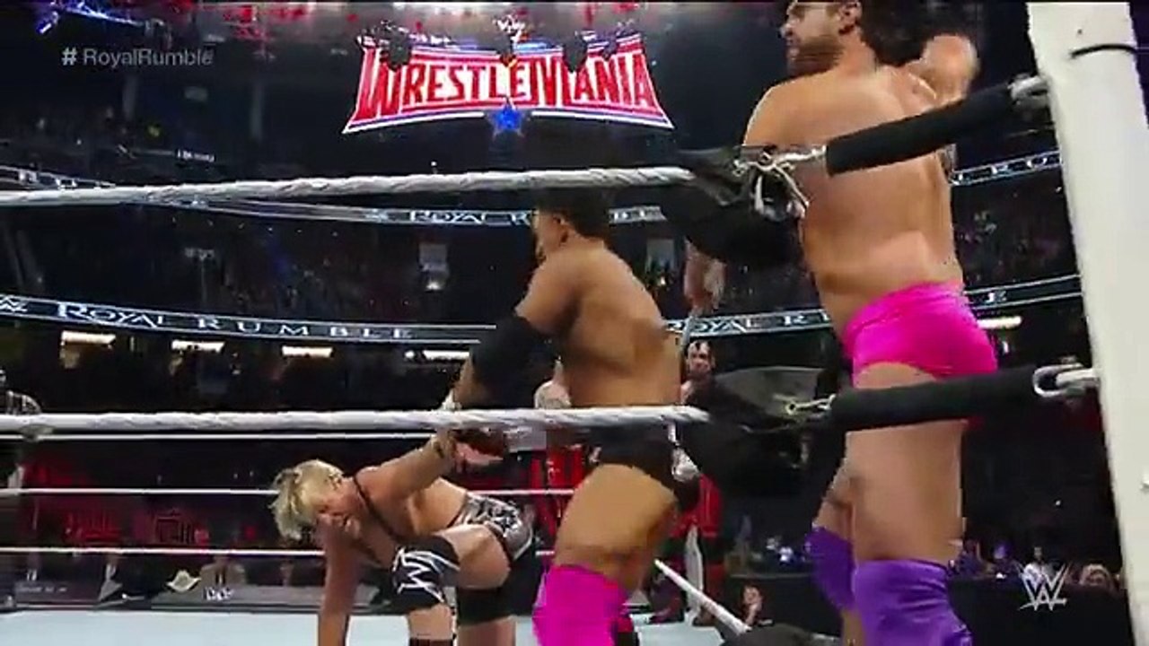 Fatal 4-Way Royal Rumble Qualifying Tag Team Match Royal Rumble 2016 Kickoff
