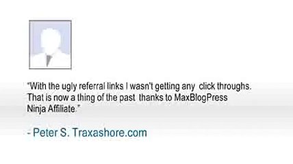 MaxBlogPress Ninja Affiliate Wordpress Affiliate Link Management Plugin 163