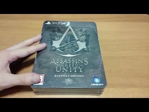 Unboxing Assassin's Creed Unity Bastille Edition Ps4 [ITA]