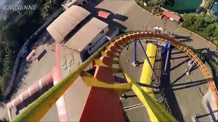 过山车 manege incroyable ACCROCHEZ-VOUS sensation EXTREME ROLLER COASTER американские горки hd pov