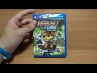 Unboxing Ratchet e Clank trilogy PsVita [ITA]