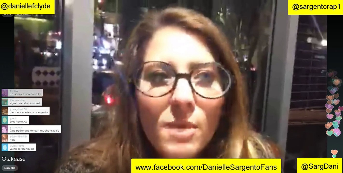 Periscope Danielle Enero 13 2016 DF
