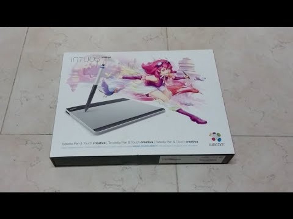 Unboxing Intuos Manga, tavoletta grafica Wacom [ITA]
