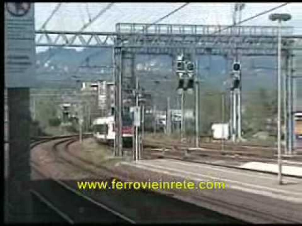 Stazione Como Albate - movimento treni (4)