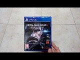 Unboxing Metal Gear Solid V Ground Zeroes ITA