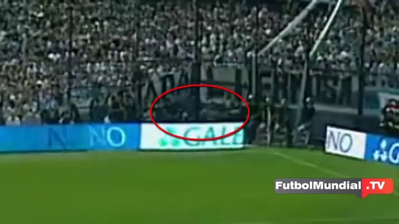 Argentine: Un fantôme filmé lors de Racing - River Plate ?