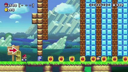 Super Mario Maker - 100 Mario Challenge 0-016 Normal - Chibi-Robo Reward