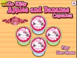 HELLO KITTY COOKING apples and banana cupcakes game jeux gratuits, cocina, jeux de fille, cuisine Uc
