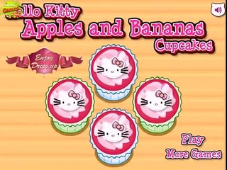 Download Video: HELLO KITTY COOKING apples and banana cupcakes game jeux gratuits, cocina, jeux de fille, cuisine Uc