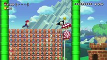 Super Mario Maker - 100 Mario Challenge 0-017 Easy - Quest for Amiibo Waluigi Reward
