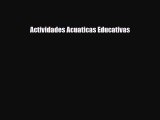 [PDF Download] Actividades Acuaticas Educativas [Download] Full Ebook
