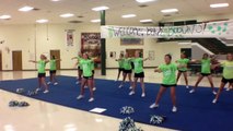 Cheerleader Champs at Greenbrier High School