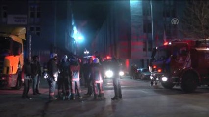 İstanbul'da Fabrika Yangını