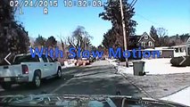 Police dash-cam video of Stafford Township, NJ house explosion