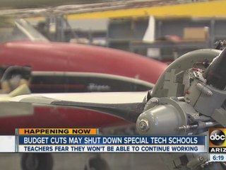 Budget cuts may shut down special tech schools