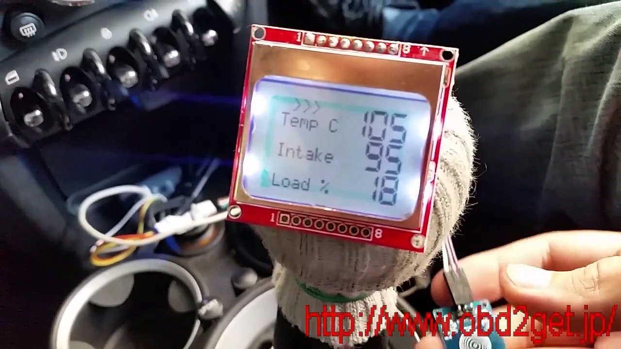 自動車診断器Obd2 elm327 bluetooth arduino