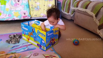 Day293 - Wilson Baby Tries To FOOT Baby Sister Cousin, Attends a BARBECUE &more..