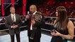 The McMahon family celebrates Triple H's Royal Rumble Match victory Raw, January 25, 2016