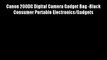 Canon 200DG Digital Camera Gadget Bag -Black Consumer Portable Electronics/Gadgets
