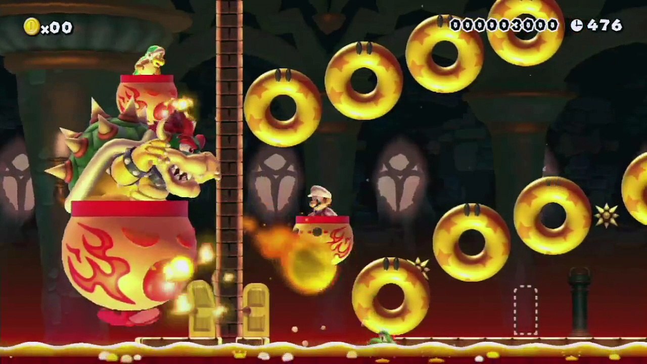 Super Mario Maker - Viewer Levels - Name: "Bumpers and Bowsers" - ID: B89B-0000-013F-31B0