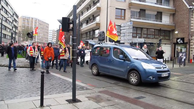 Valenciennes : manifestation pour la fonction publique