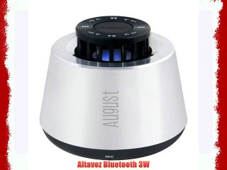 August MS450 - Altavoz Bluetooth con Micr?fono Potente Altavoz Inal?mbrico con Manos Libres