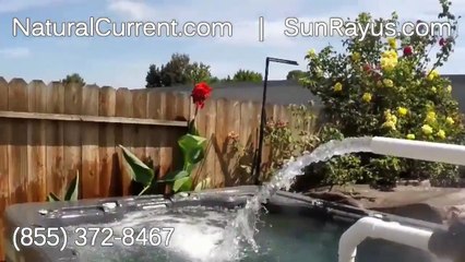 Solar Powered Pool Spa Pond Pump System