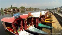 Beautiful Srinagar Dal Lake Shikara Boat Ride Kashmir India  HD
