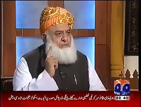 Jarga with Saleem Safi - Maulana Fazlur Rehman Views about Imran Khan & PTI