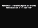 [PDF Download] Sun Certified Solaris(tm) 9 System and Network Administrator All-in-One Exam