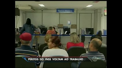 Peritos do INSS retornam ao trabalho após longa paralisação