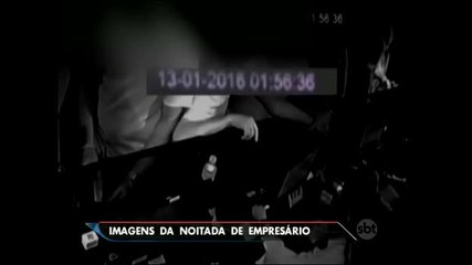 Câmeras de segurança mostram ´noitada´ de empresário que matou motociclista