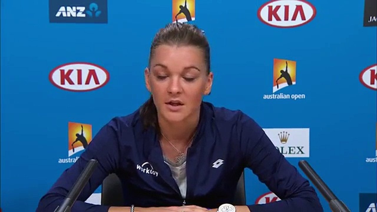 Agnieszka Radwanska press conference (QF) | Australian Open 2016 (720p Full HD)