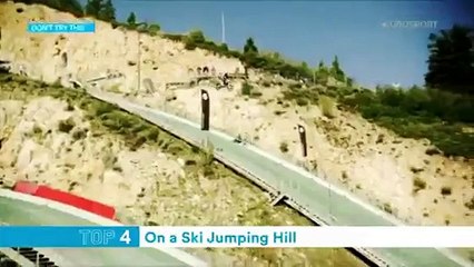 On a Ski Jumping Hill