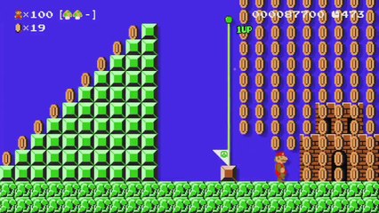 Super Mario Maker - 100 Mario Challenge 0-020 Easy - Quest for Amiibo K.K. Slider Reward