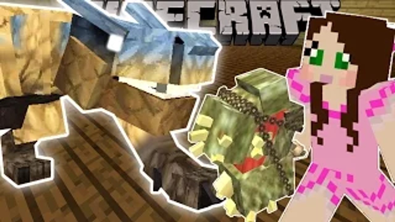 PAT AND JEN PopularMMOs Minecraft: MONSTER HUNTER! GamingWithJen Mod ...