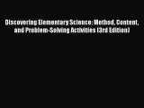 [PDF Download] Discovering Elementary Science: Method Content and Problem-Solving Activities