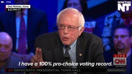 Bernie Sanders Clears The Air With Planned Parenthood