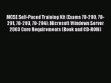 [PDF Download] MCSE Self-Paced Training Kit (Exams 70-290 70-291 70-293 70-294): Microsoft