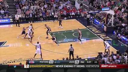 Detroit Pistons vs Utah Jazz Highlights