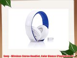 Sony - Wireless Stereo HeadSet Color Blanco (PlayStation 4)